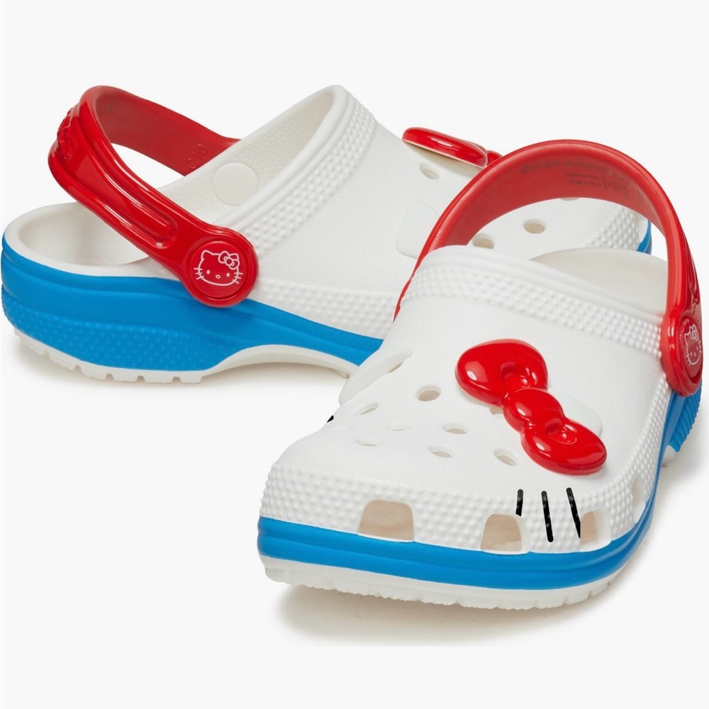 Crocs Little Girls Hello Kitty IAM Classic Clog US Size C5